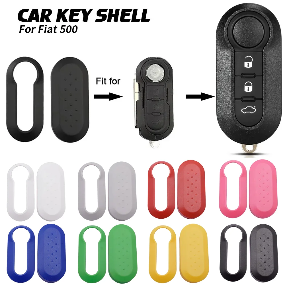3PCS Remote Key Shell Non-destructive Installation Car Key Shell Button Cover Set Key Case for Fiat 500 Panda Punto Bravo
3PCS Remote Key Shell Non-destructive Installation Car Key Shell Button Cover Set Key Case for Fiat 500 Panda Punto Bravo