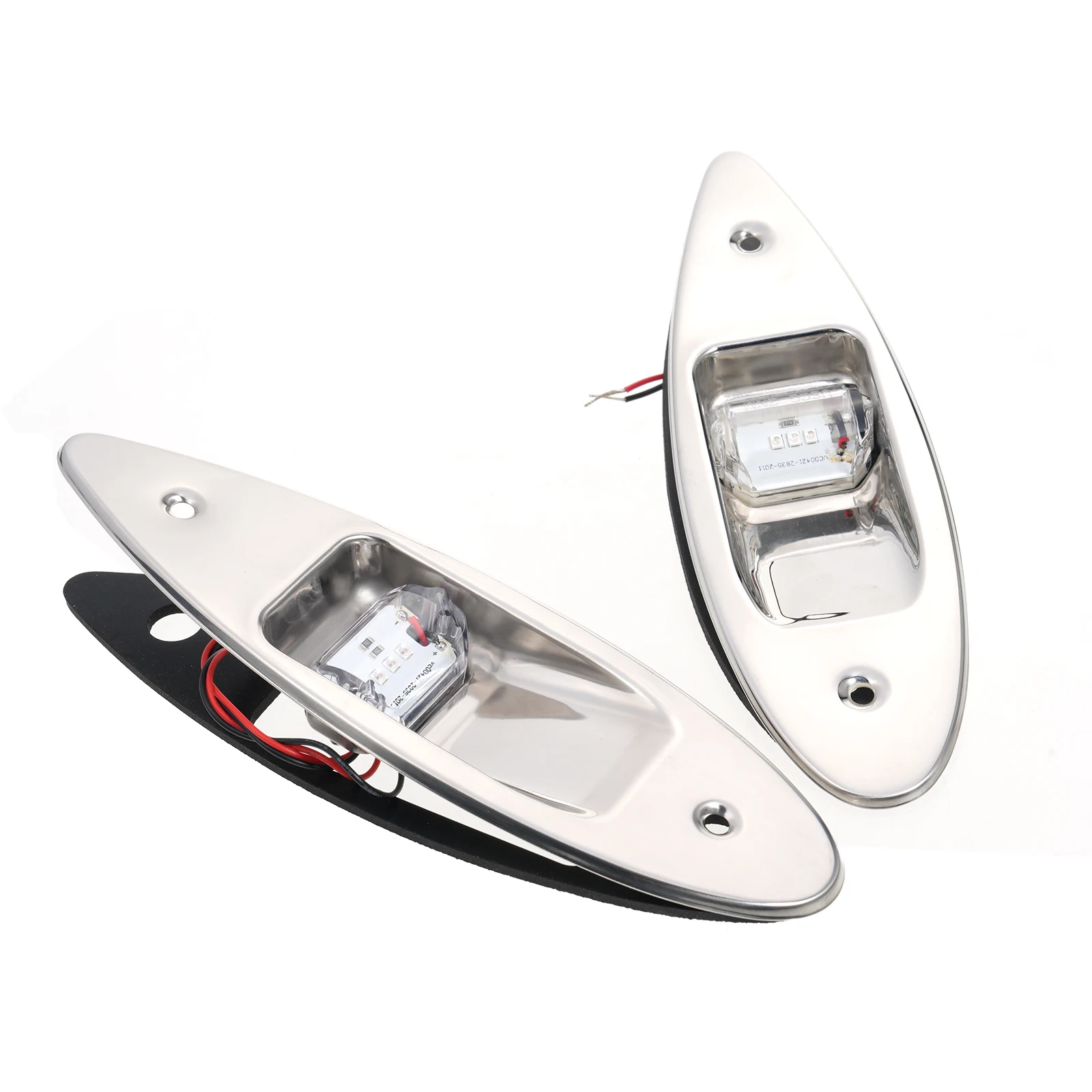 2Pcs Red Green LED Boat Navigation Light 12-24V Waterproof Sailing Signal Lamp Marine Yacht Warning Light Side Marker
2Pcs Red Green LED Boat Navigation Light 12-24V Waterproof Sailing Signal Lamp Marine Yacht Warning Light Side Marker