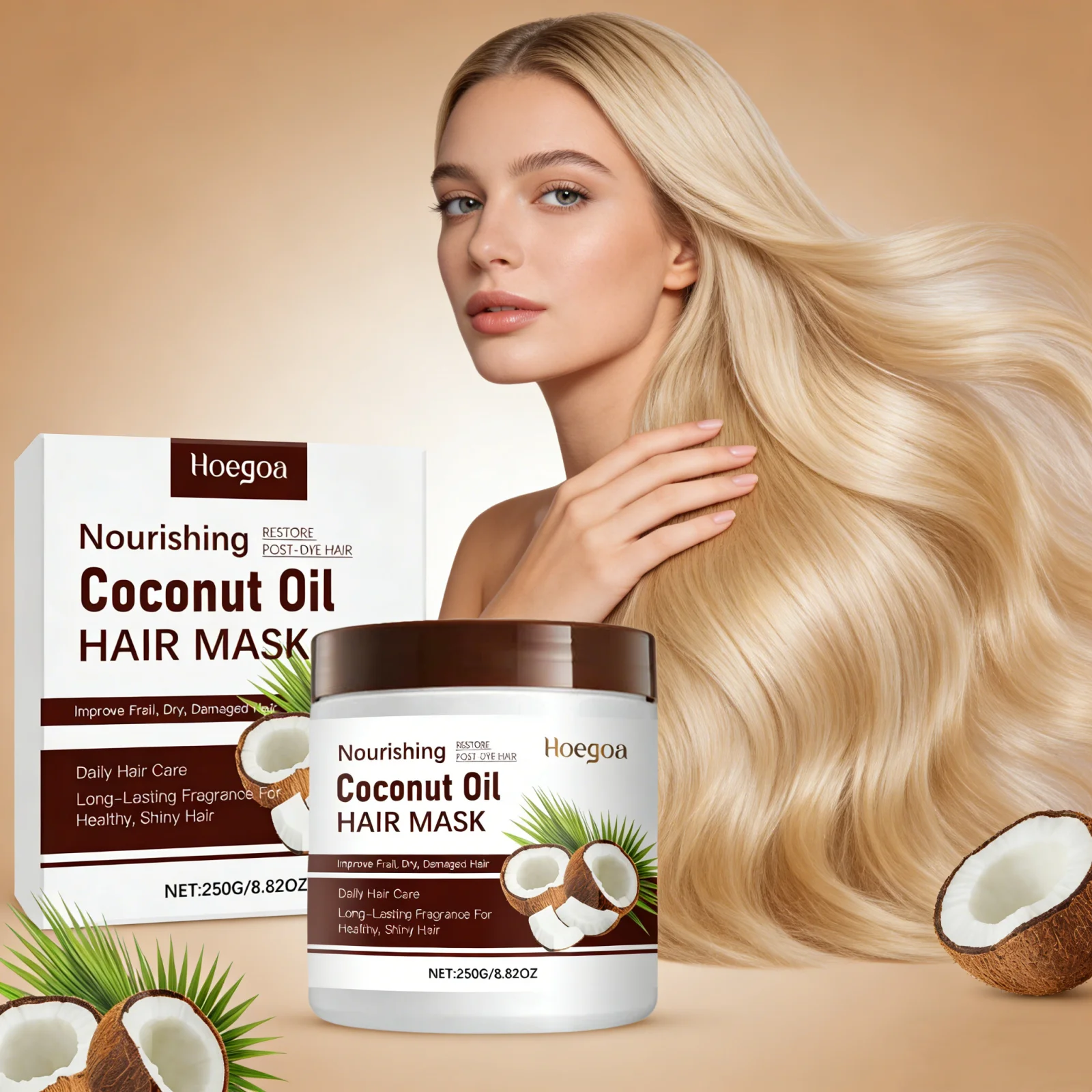 Увлажняющая восстанавливающая маска для волос с натуральным кокосовым маслом: глубокое питание, уменьшение секущихся кончиков и ломкости, улучшение блеска, разглаживание и уход.
Увлажняющая восстанавливающая маска для волос с натуральным кокосовым маслом: глубокое питание, уменьшение секущихся кончиков и ломкости, улучшение блеска, разглаживание и уход.