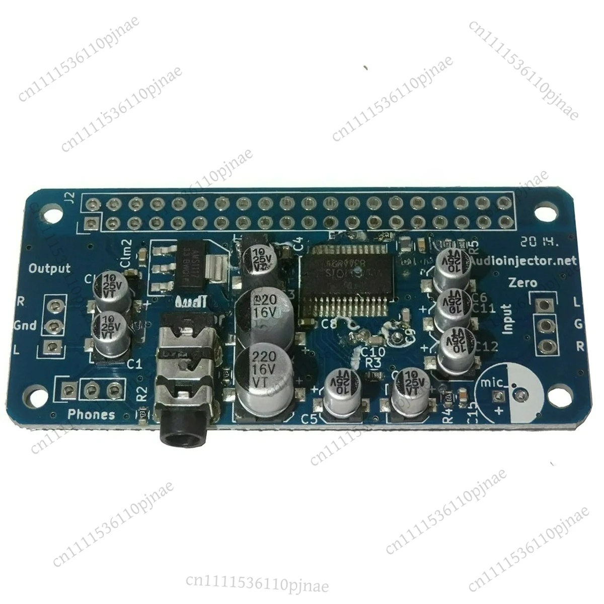 Звуковая карта Audio Injector PPI0 HIFI DAC HAT, плата расширения аудиокарта HIFI DAC для Raspberry Pi Zero
Звуковая карта Audio Injector PPI0 HIFI DAC HAT, плата расширения аудиокарта HIFI DAC для Raspberry Pi Zero