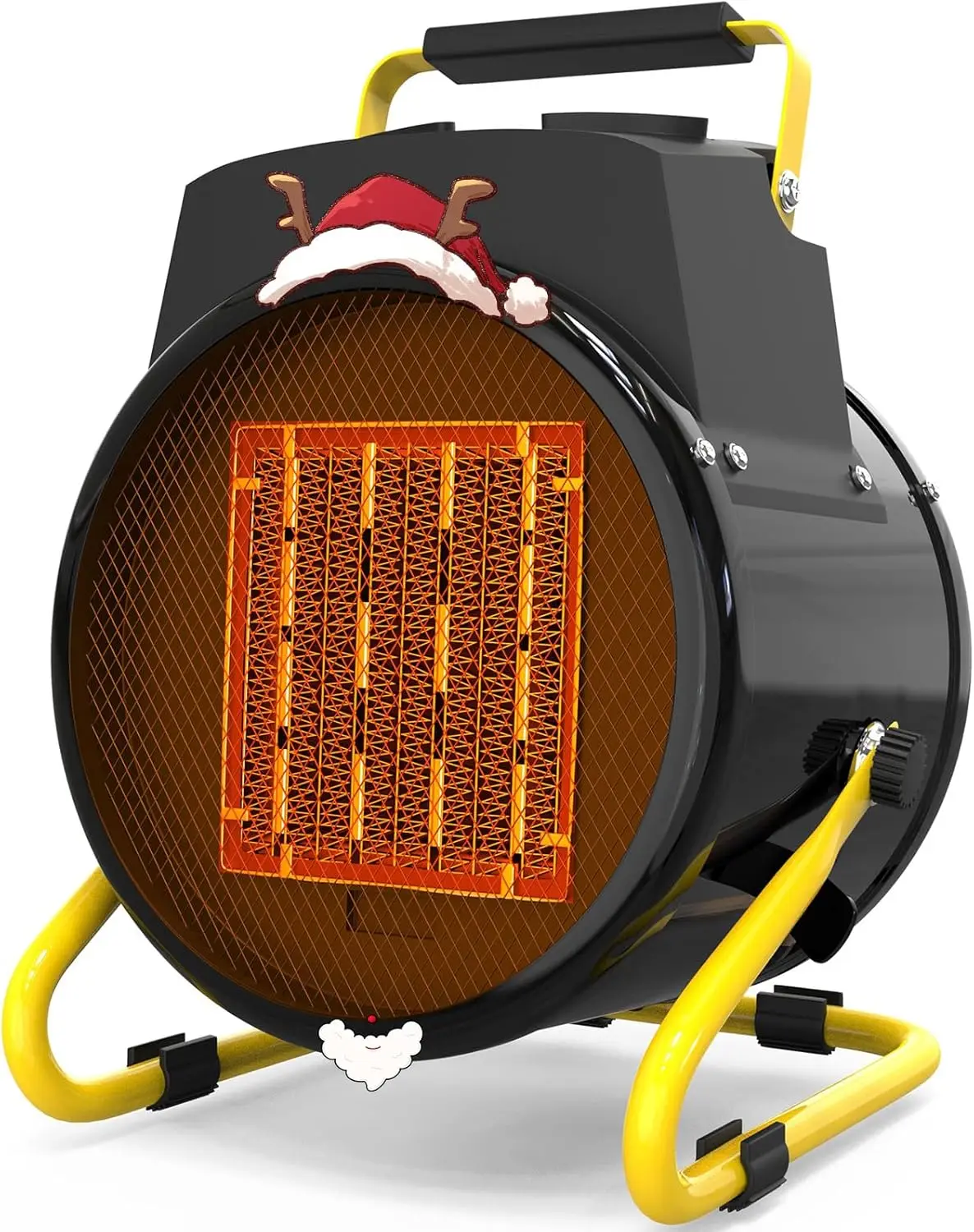 Портативный уличный обогреватель мощностью 1500 Вт с быстрым нагревом и защитой от перегрева для патио, гаража, офиса
Портативный уличный обогреватель мощностью 1500 Вт с быстрым нагревом и защитой от перегрева для патио, гаража, офиса