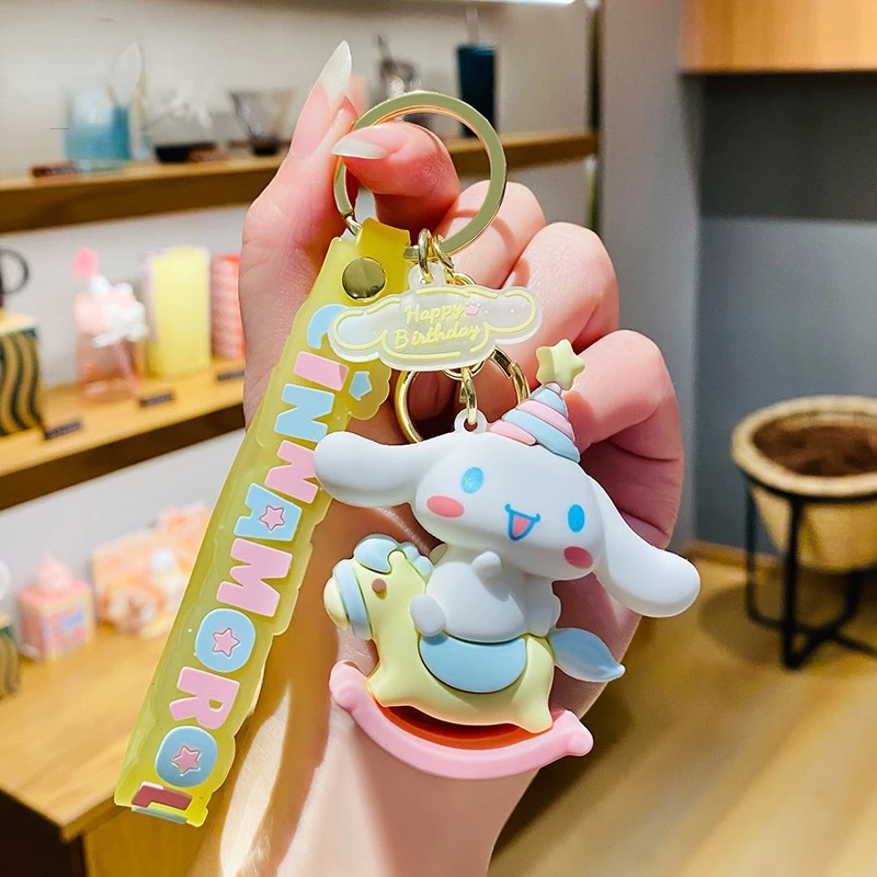 Sanrio Keychain Cute My Melody Cinnamoroll Hello Kitty Kulomi Dolls Creative Pendant Car Accessories Birthday Gifts for Kid Girl
Sanrio Keychain Cute My Melody Cinnamoroll Hello Kitty Kulomi Dolls Creative Pendant Car Accessories Birthday Gifts for Kid Girl