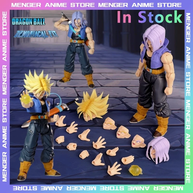 Original Demoniacal Fit Dragon Ball Z Trunks Torankusu Action Figure Interchangeable Face Plates Hair Anime Collection Model Toy
Original Demoniacal Fit Dragon Ball Z Trunks Torankusu Action Figure Interchangeable Face Plates Hair Anime Collection Model Toy