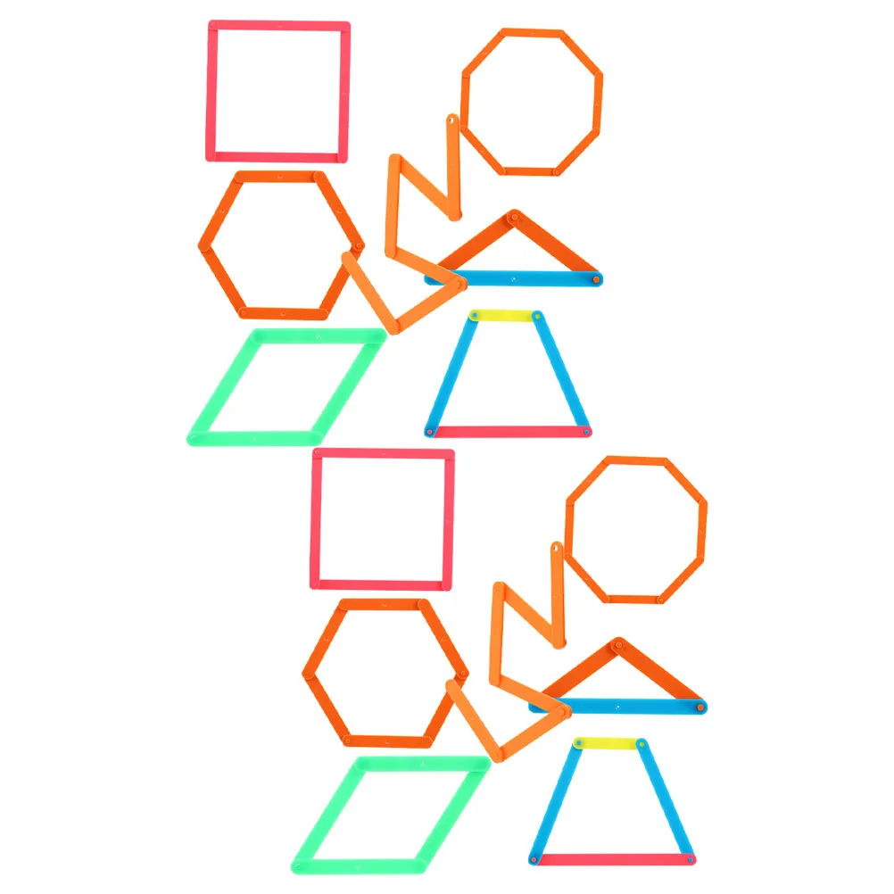 100pcs Polygonal Splicing Sticks Geometry Teaching Tool For Kids Math Manipulatives Set Classroom Learning Aid Educational
100pcs Polygonal Splicing Sticks Geometry Teaching Tool For Kids Math Manipulatives Set Classroom Learning Aid Educational