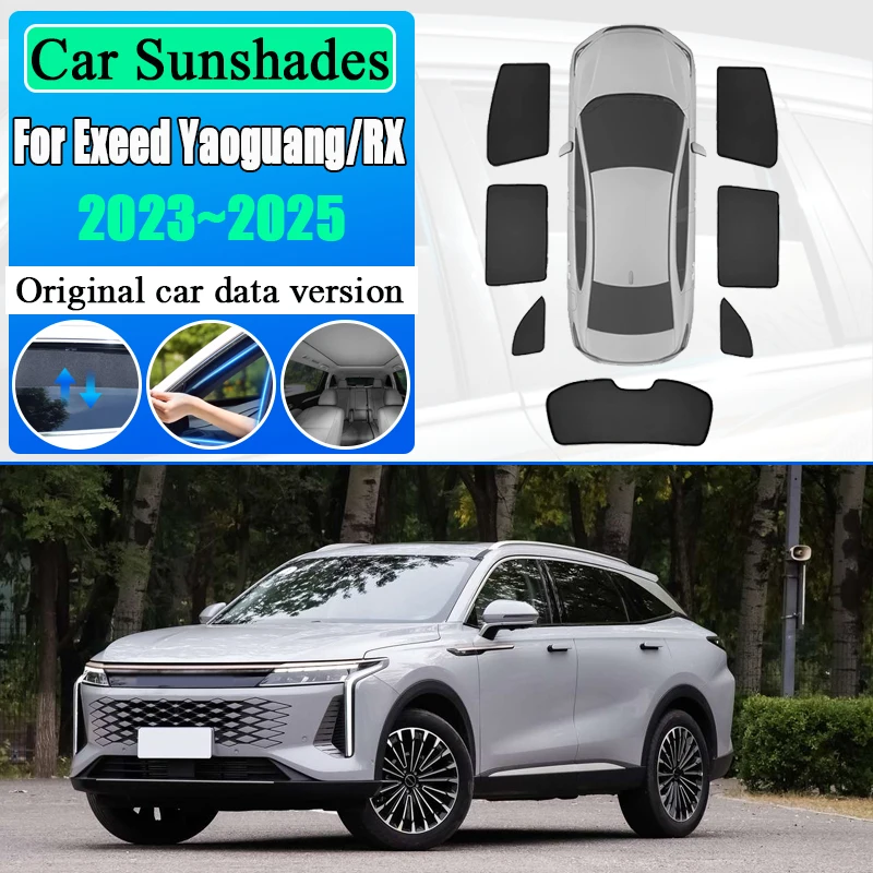 Для Exeed Yaoguang RX Omoda C9 2023 ~ 2025 Магнитный солнцезащитный козырек на лобовое стекло, боковое окно автомобиля, сетчатые солнцезащитные козырьки, инструменты, аксессуары
Для Exeed Yaoguang RX Omoda C9 2023 ~ 2025 Магнитный солнцезащитный козырек на лобовое стекло, боковое окно автомобиля, сетчатые солнцезащитные козырьки, инструменты, аксессуары