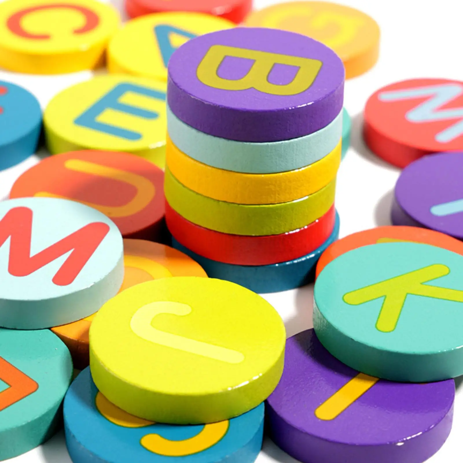 Wooden Alphabet Learning Toy Sensory for Imagination Creativity Fine Motor
Wooden Alphabet Learning Toy Sensory for Imagination Creativity Fine Motor