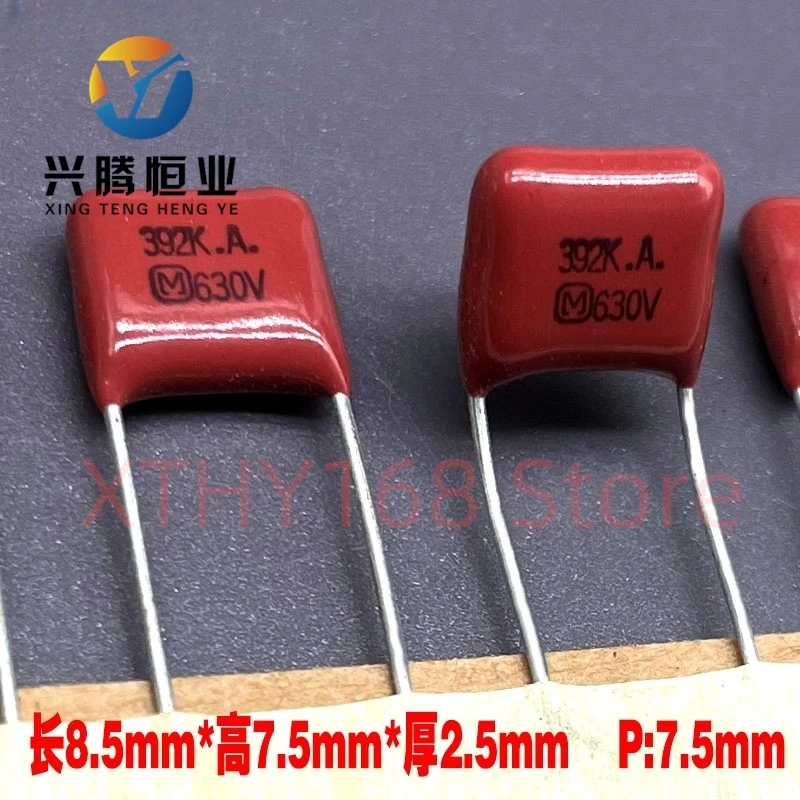 10 шт. 3900pf 392 3.9nf 630v CBB высокочастотный пленочный конденсатор
10 шт. 3900pf 392 3.9nf 630v CBB высокочастотный пленочный конденсатор