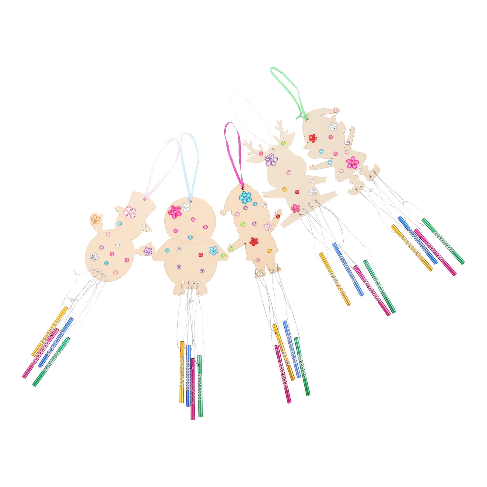 Holiday Wind Chime Kit DIY Wooden Ornaments Paint Unfinished Crafts Holiday Hanging Wind Chime Home Decoration
Holiday Wind Chime Kit DIY Wooden Ornaments Paint Unfinished Crafts Holiday Hanging Wind Chime Home Decoration