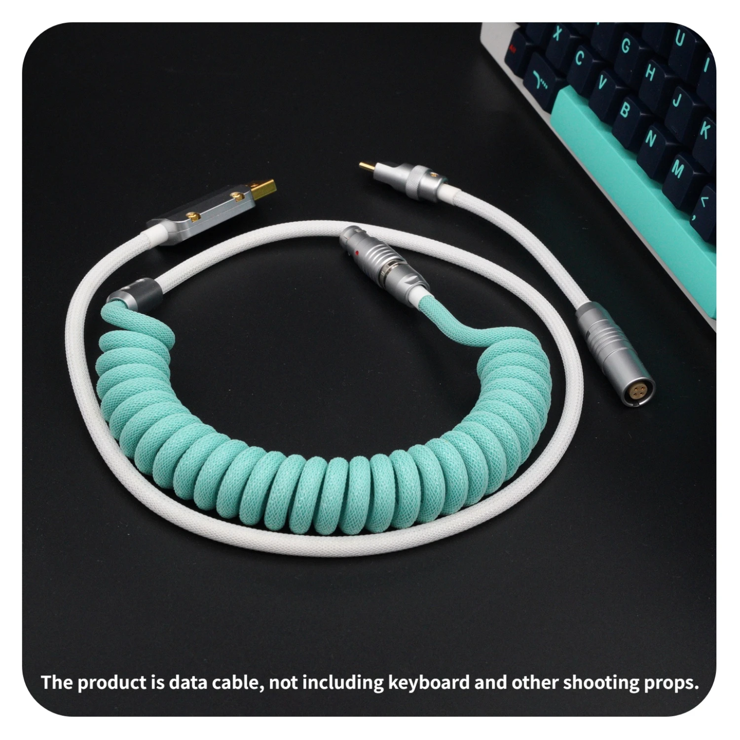 GeekCable ручная работа пользовательская Клавиатура кабель для передачи данных GMK тема SP Keycap Line Tiffany + белый
GeekCable ручная работа пользовательская Клавиатура кабель для передачи данных GMK тема SP Keycap Line Tiffany + белый