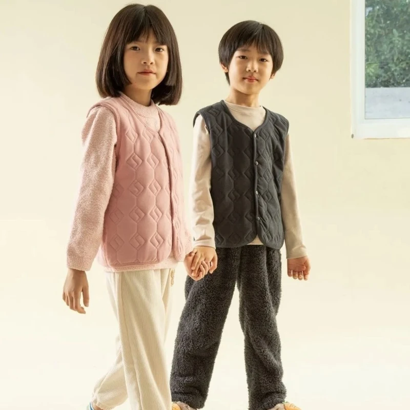 Детский осенне-зимний теплый жилет 9, повседневная однотонная куртка для девочек, 9, простой модный утолщенный вельветовый жилет для мальчиков, От 2 до 10 лет
Детский осенне-зимний теплый жилет 9, повседневная однотонная куртка для девочек, 9, простой модный утолщенный вельветовый жилет для мальчиков, От 2 до 10 лет