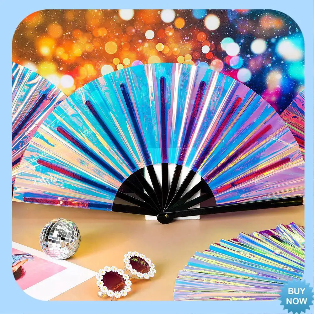 A47Z 6 Pcs Holographic Raves Fan Folding Hand Fan Decorative Folding Fans Folding Fan For Women Men Halloween Pride Outfits A Du
A47Z 6 Pcs Holographic Raves Fan Folding Hand Fan Decorative Folding Fans Folding Fan For Women Men Halloween Pride Outfits A Du