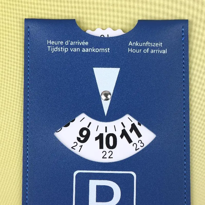 1/3/5PCS PU Leather Parking Disc 4 Language Version Durable Water-Resistant Arrival Timer For Car-Universal European Design
1/3/5PCS PU Leather Parking Disc 4 Language Version Durable Water-Resistant Arrival Timer For Car-Universal European Design