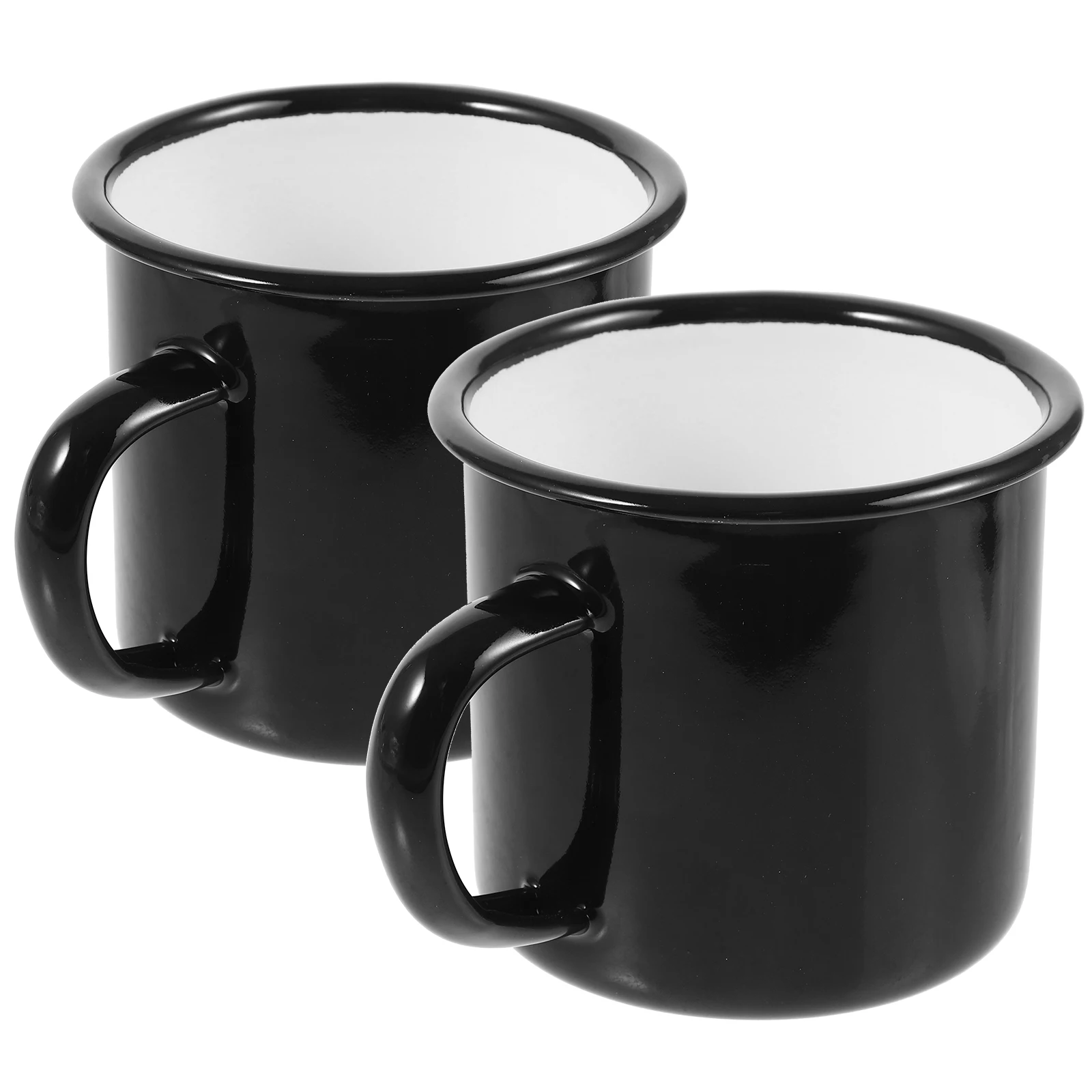 2pcs Thickened Enamel Mug Black 8CM Retro Vintage Coffee Tea Cups Home Office 301-400ml Capacity Kitchen Barware Water
2pcs Thickened Enamel Mug Black 8CM Retro Vintage Coffee Tea Cups Home Office 301-400ml Capacity Kitchen Barware Water