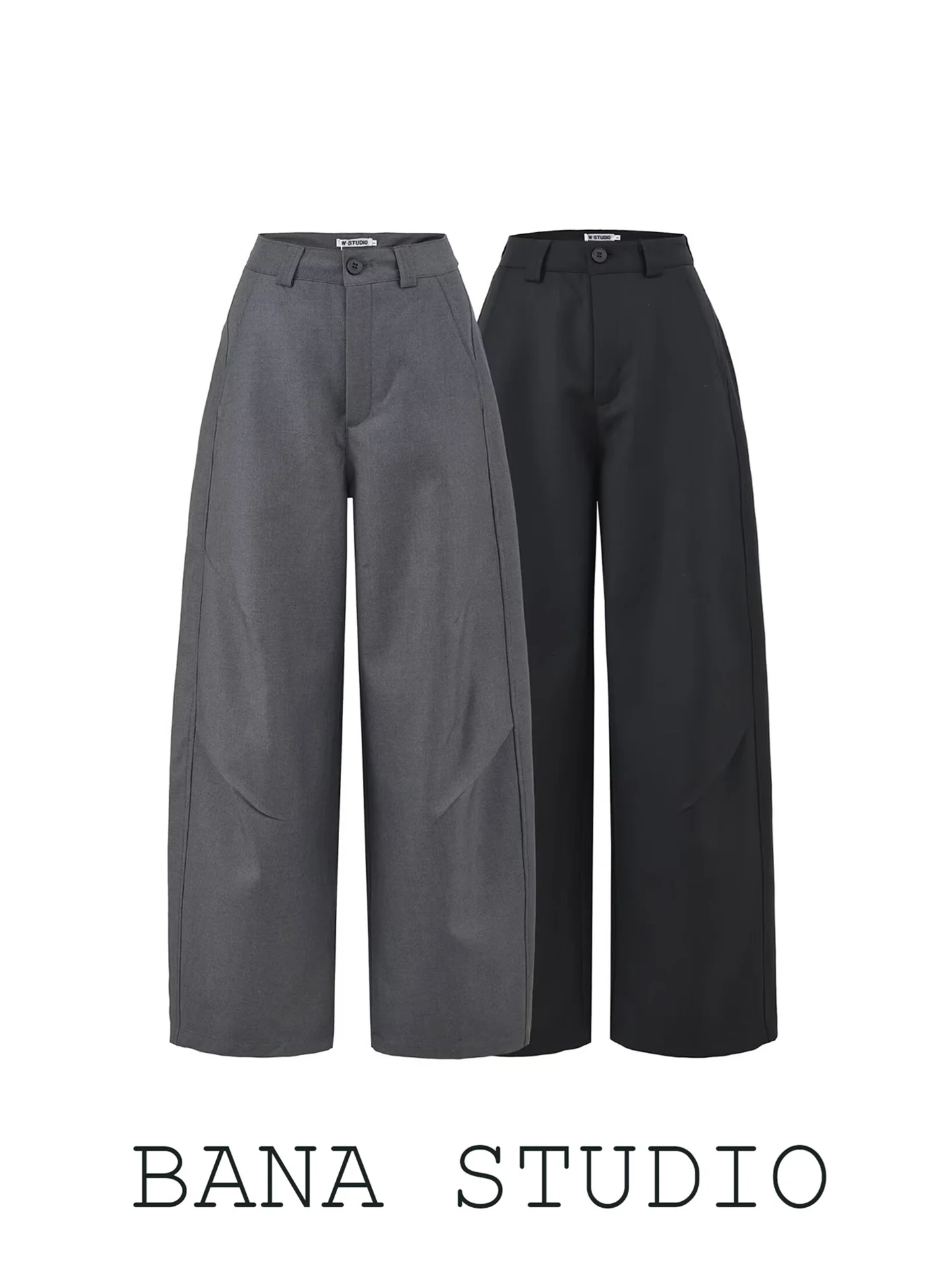 BANA American Retro ey Curved Knife Pants Women's High Waist Straight Leg Long Trousers Casual Pure Color Polyester Spring
BANA American Retro ey Curved Knife Pants Women's High Waist Straight Leg Long Trousers Casual Pure Color Polyester Spring