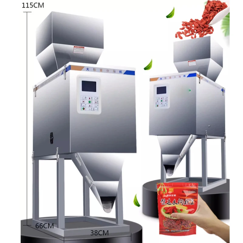 20-5000g Automatic Food Packaging Machine 220/110v Granular Powder Materials Medicines Weighing and Filling Machine Customized
20-5000g Automatic Food Packaging Machine 220/110v Granular Powder Materials Medicines Weighing and Filling Machine Customized