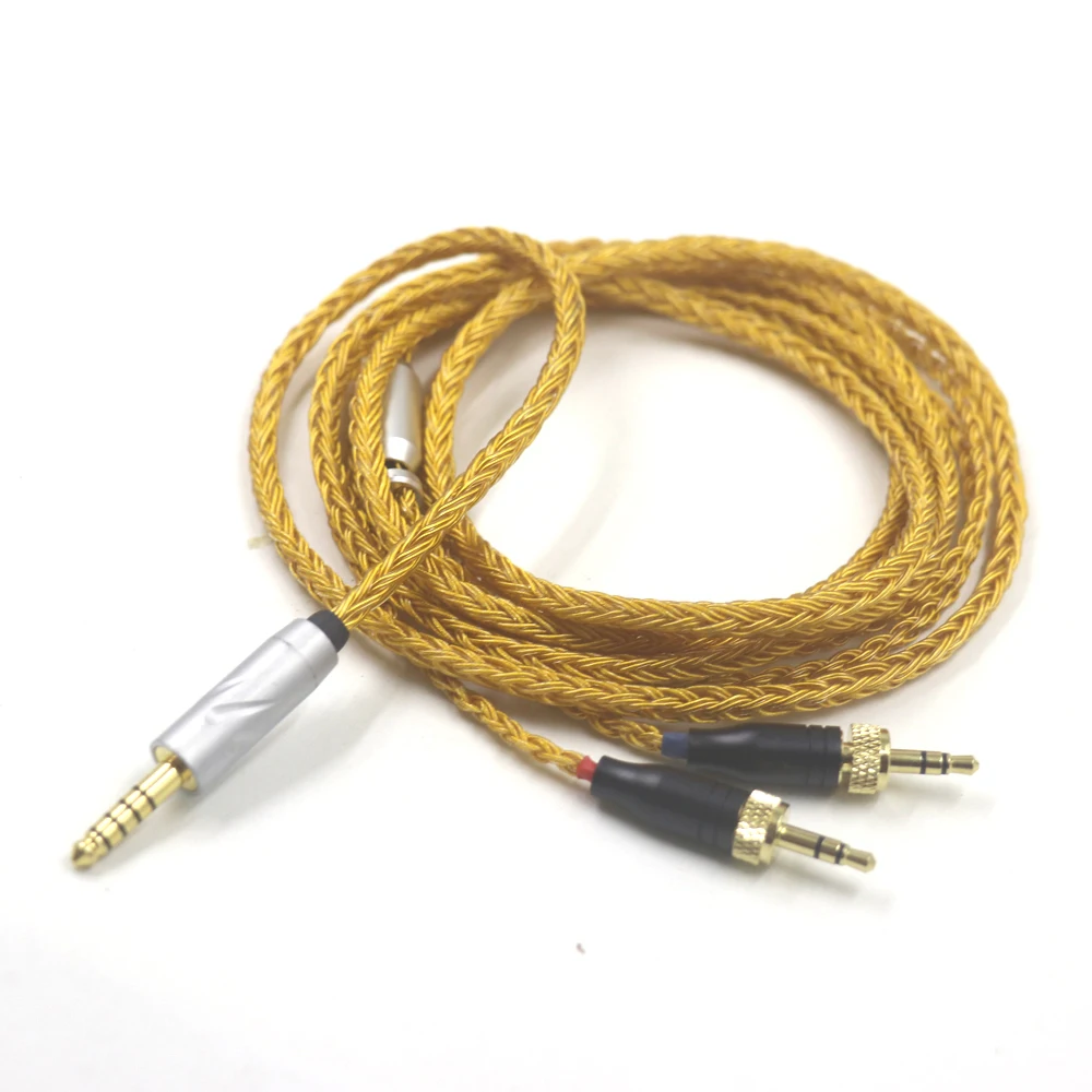 16 Core OCC 24k Gold Plated Earphone Cable For Sony MDR-Z1R MDR-Z7 MDR-Z7M2 With Screw To Fix Headphone
16 Core OCC 24k Gold Plated Earphone Cable For Sony MDR-Z1R MDR-Z7 MDR-Z7M2 With Screw To Fix Headphone