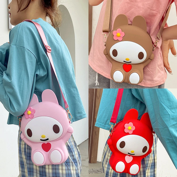 Kawaii Sanrios My Melody женский мини кошелек для монет силиконовая сумка через плечо для телефона симпатичная мультяшная кукла маленький кошелек игрушки подарки
Kawaii Sanrios My Melody женский мини кошелек для монет силиконовая сумка через плечо для телефона симпатичная мультяшная кукла маленький кошелек игрушки подарки