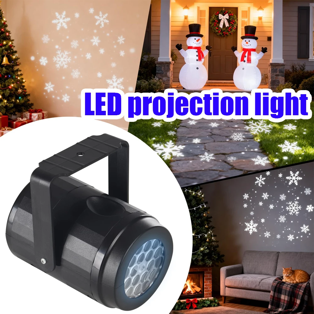 Открытый Рождественский проектор со снежинками, светодиодный динамический вращающийся сценический светильник, белый снег для вечеринки, спальни, потолочный декор стены, 1 шт.
Открытый Рождественский проектор со снежинками, светодиодный динамический вращающийся сценический светильник, белый снег для вечеринки, спальни, потолочный декор стены, 1 шт.