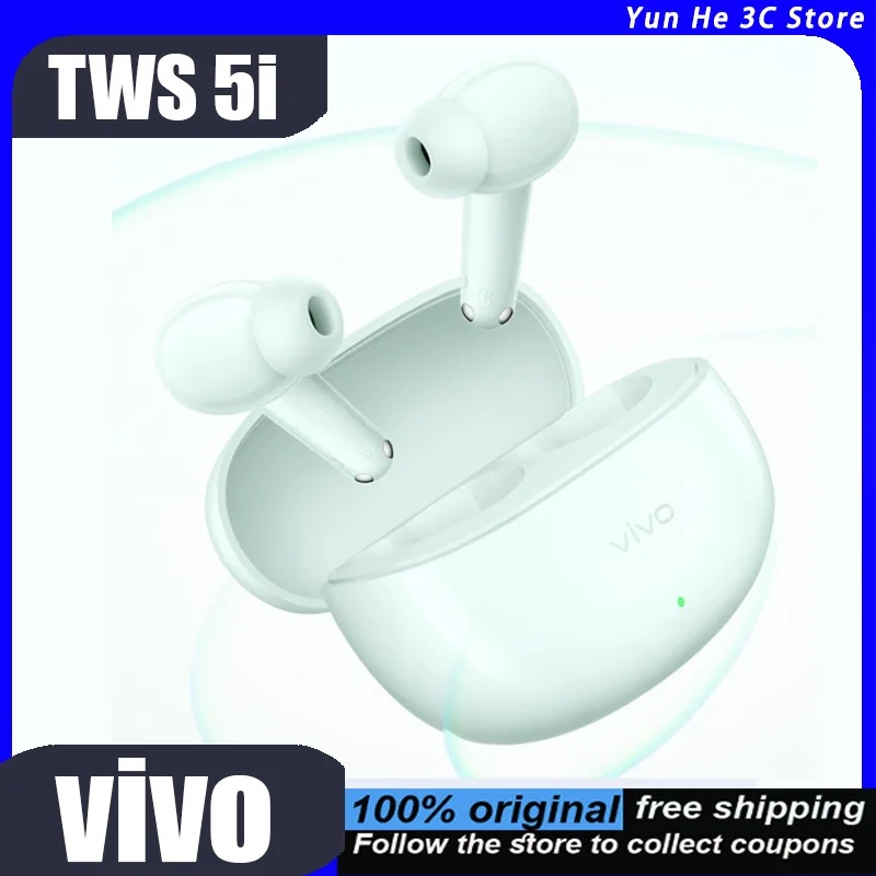 vivo TWS 5i Bluetooth Earbuds Wireless In-Ear 2026 New Model Minimalist Design High-Quality Sound Long Battery Life student
vivo TWS 5i Bluetooth Earbuds Wireless In-Ear 2026 New Model Minimalist Design High-Quality Sound Long Battery Life student