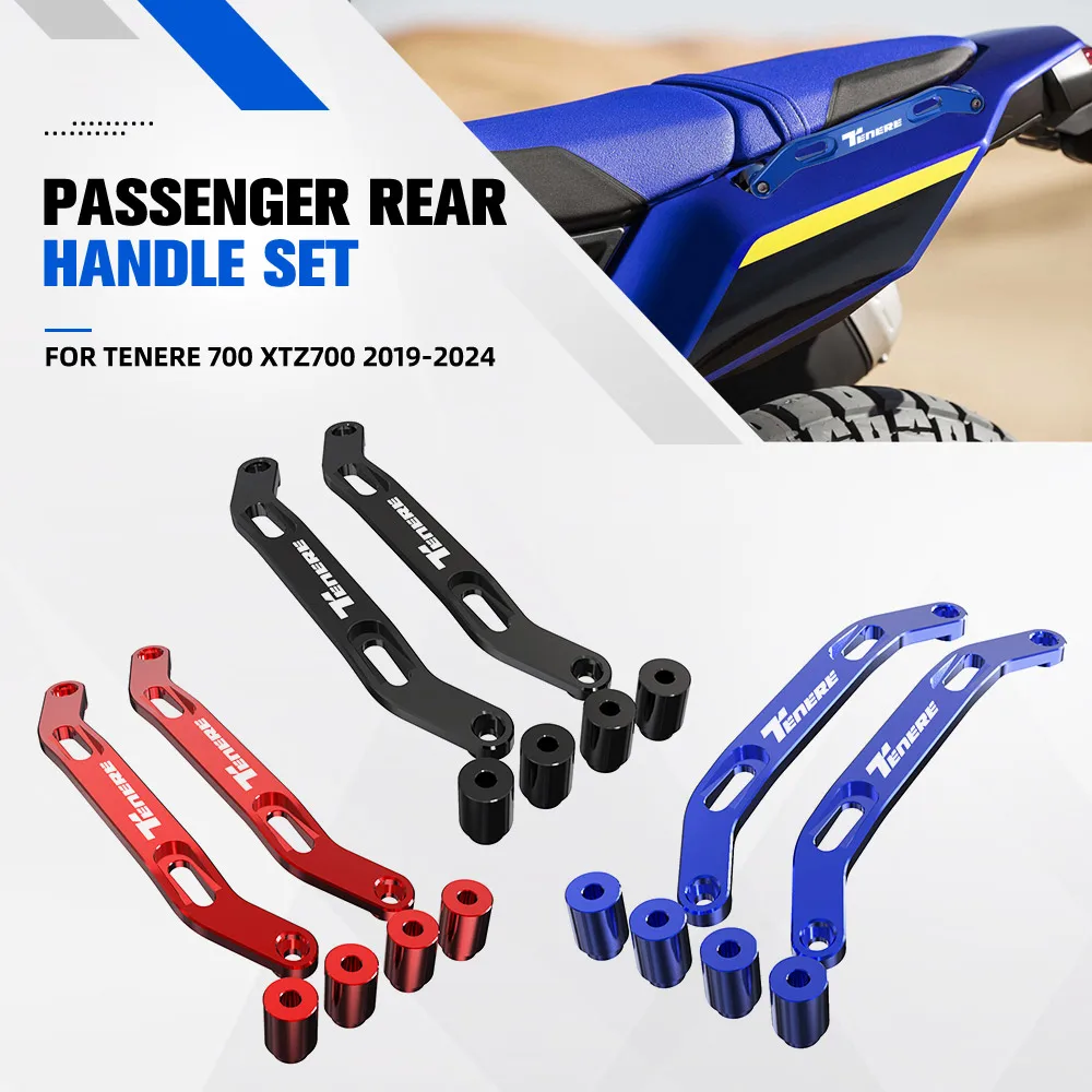 For Yamaha Tenere 700 XTZ700 2019-2024 Motorcycle Passenger Rear Grab Handle Set Tenere 700 World Raid 2022 T700 Rally 2020-2025
For Yamaha Tenere 700 XTZ700 2019-2024 Motorcycle Passenger Rear Grab Handle Set Tenere 700 World Raid 2022 T700 Rally 2020-2025