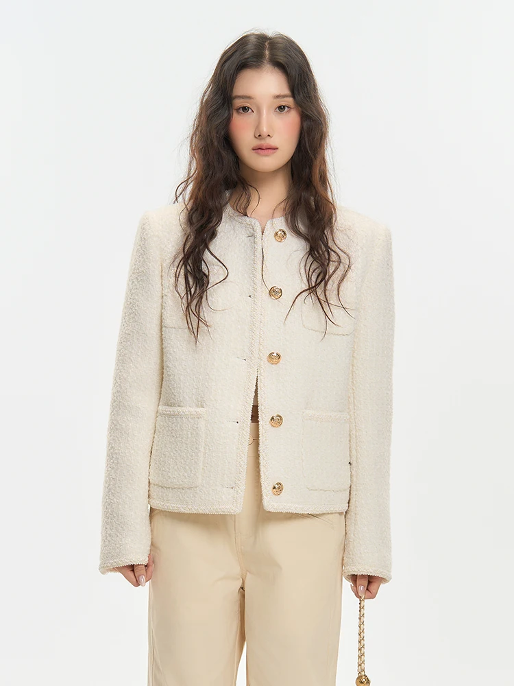 King Prince Spring New Sle Korean Faion Thiened Woolen Knitted ort Coat Ladylike Chic Ele -length Outerwear
King Prince Spring New Sle Korean Faion Thiened Woolen Knitted ort Coat Ladylike Chic Ele -length Outerwear