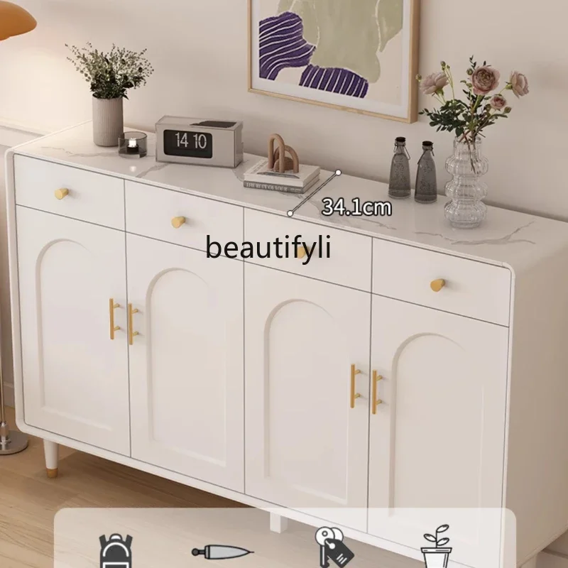 French Shoe Cabinet Home Doorway Entrance Cabinet Integrated Door Wall Stone Plate Cream Style
French Shoe Cabinet Home Doorway Entrance Cabinet Integrated Door Wall Stone Plate Cream Style