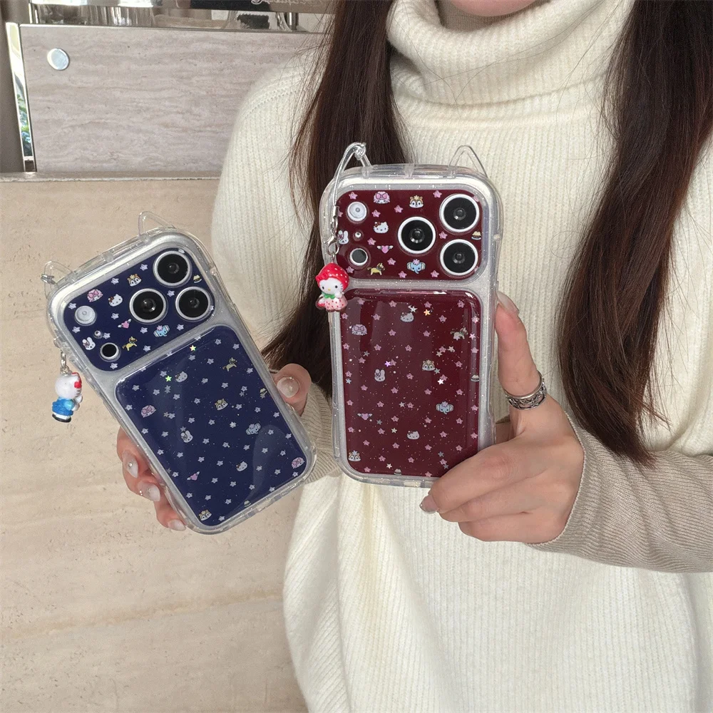 Ins 3D Cat Ears Cute Kitty Rabbit Glitter Cartoon Phone Case for iPhone 16 Pro 17 Pro 15 Pro Max Cover With Charm Shockproof Fun
Ins 3D Cat Ears Cute Kitty Rabbit Glitter Cartoon Phone Case for iPhone 16 Pro 17 Pro 15 Pro Max Cover With Charm Shockproof Fun