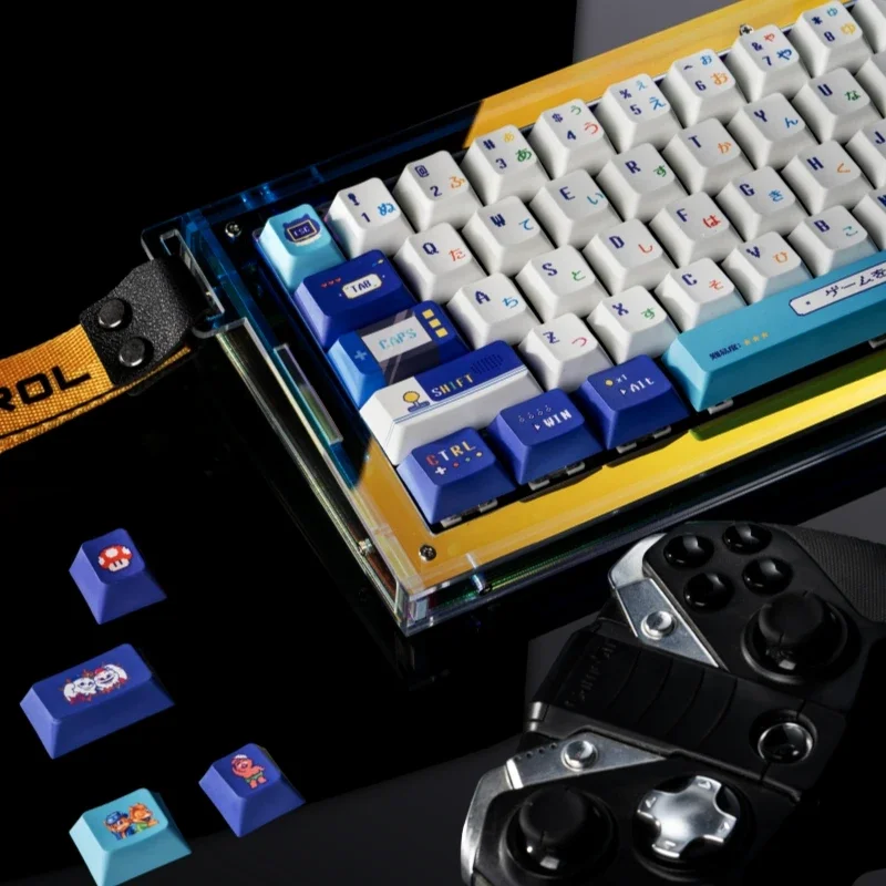 «FC Kiddie» Famicom тема 146 клавиш Cherry Profile Материал PBT индивидуальные механические колпачки для клавиатуры
«FC Kiddie» Famicom тема 146 клавиш Cherry Profile Материал PBT индивидуальные механические колпачки для клавиатуры
