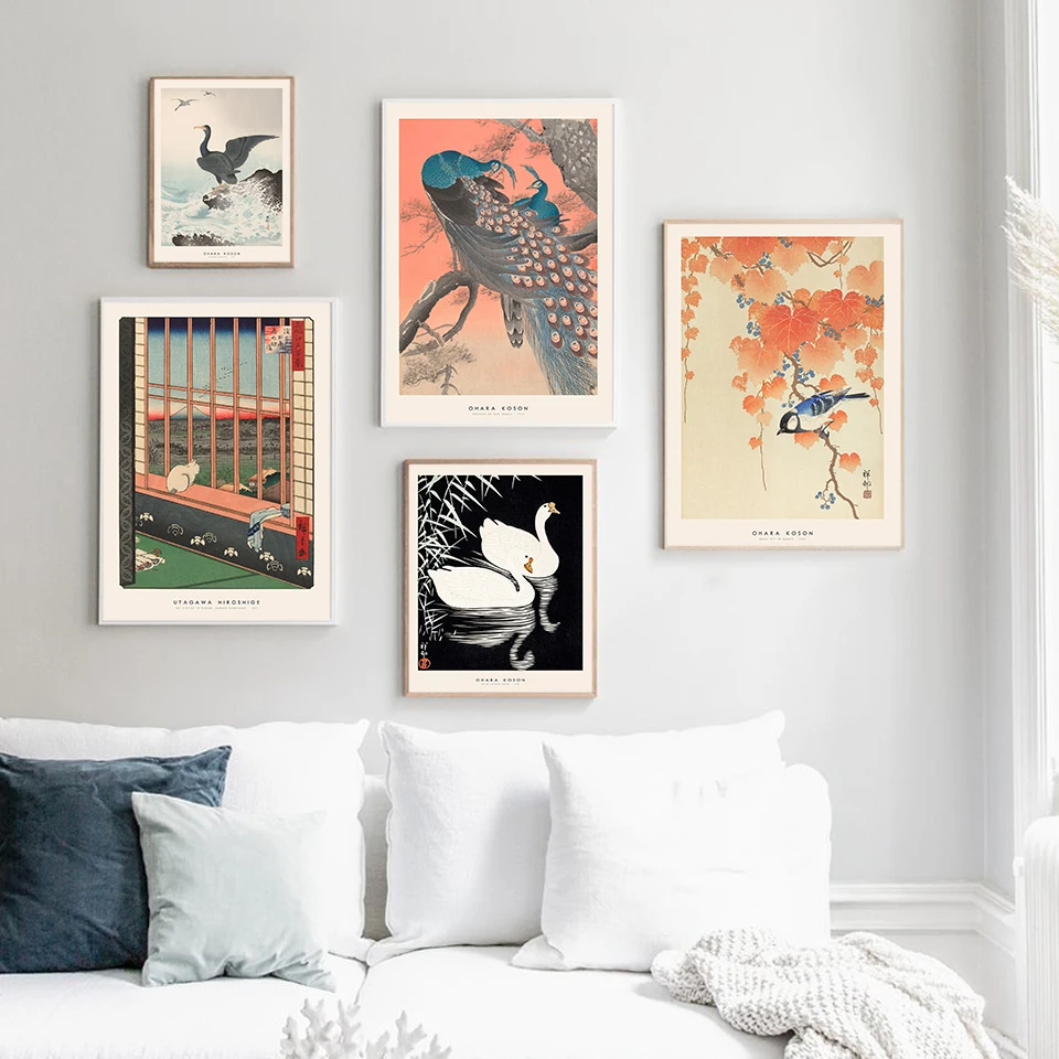 Japanese Animals Watercolor Modern Birds Natural Print Art Canvas Poster For Living Room Decor Home Wall Picture
Japanese Animals Watercolor Modern Birds Natural Print Art Canvas Poster For Living Room Decor Home Wall Picture
