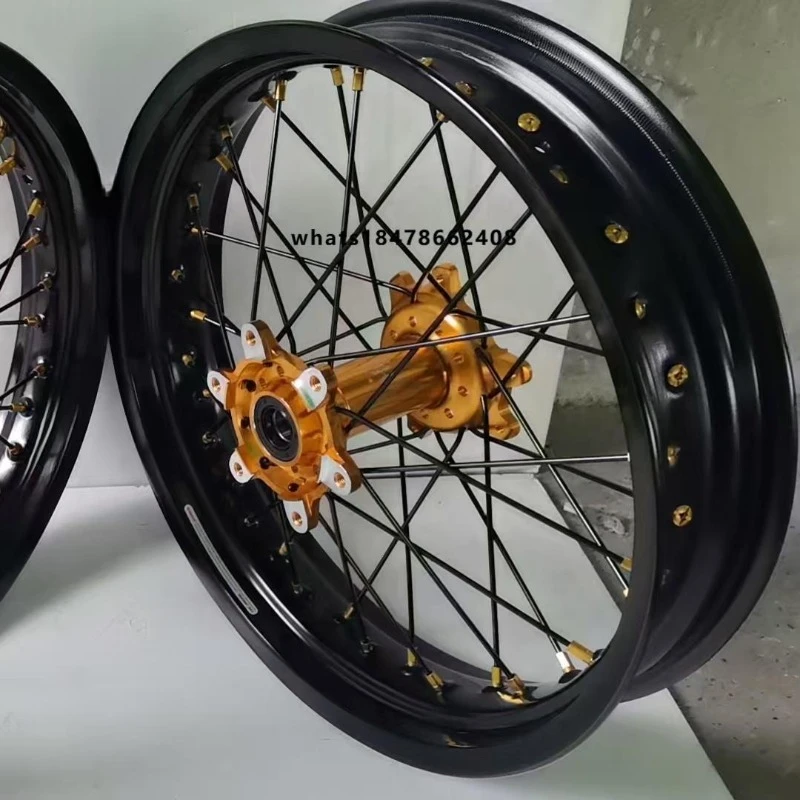 Brand New Aluminum Alloy Wheel Hub Off-Road Wheel Set Kit for Surron Ultra Bee With Sliding Tires
Brand New Aluminum Alloy Wheel Hub Off-Road Wheel Set Kit for Surron Ultra Bee With Sliding Tires