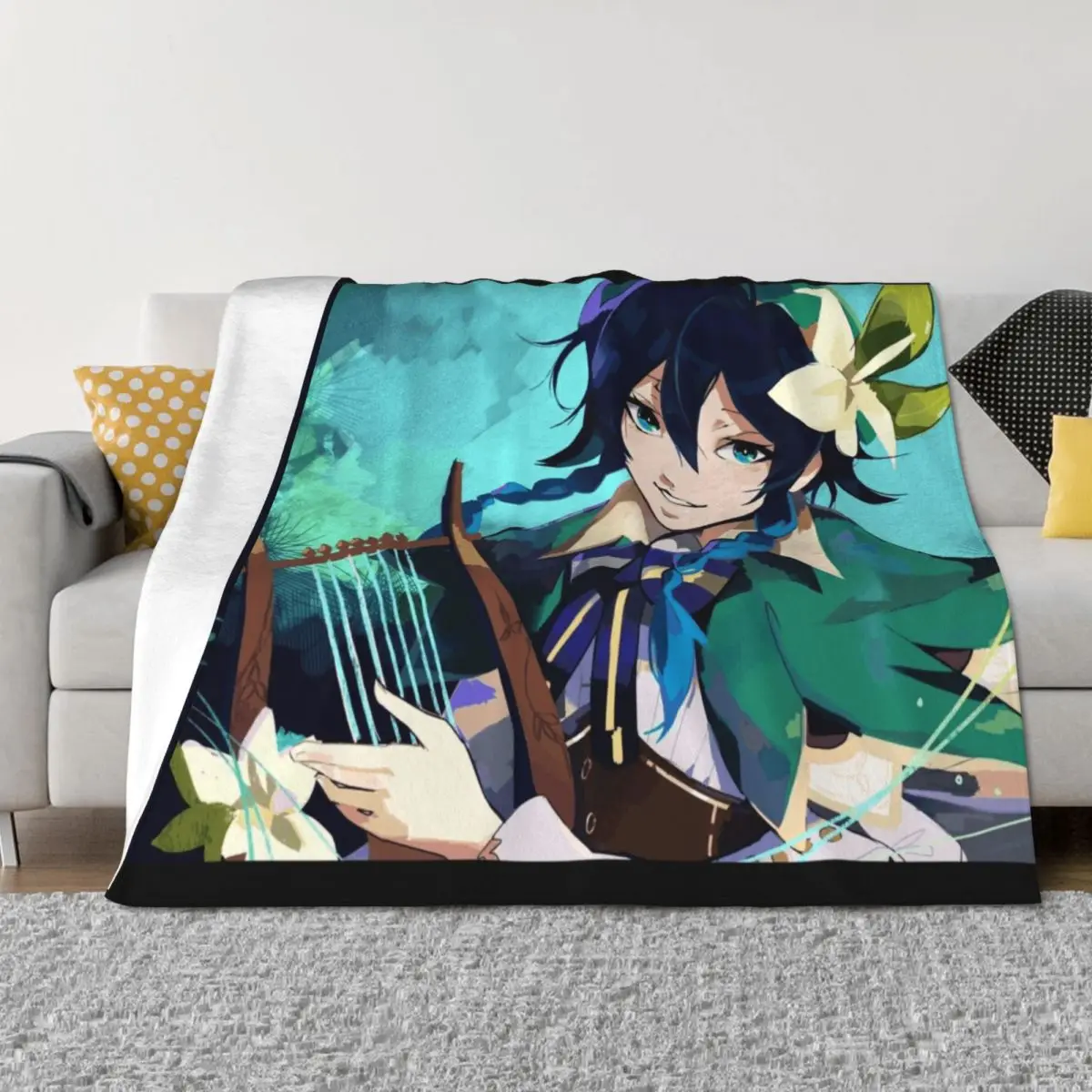Venti Throw Blanket Bed decorative Tourist manga Blankets
Venti Throw Blanket Bed decorative Tourist manga Blankets