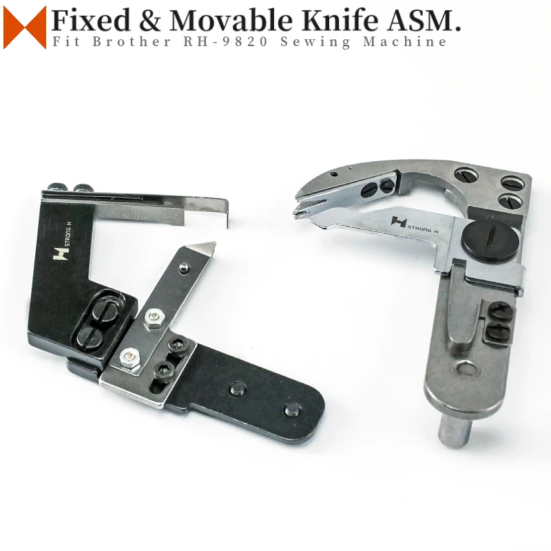 Movable & Fixed Knife ASM. Fit Brother RH-9820, DH4-B981 Electronic Eyelet Button Holer Sewing Machine Blade S34895001 S34899001
Movable & Fixed Knife ASM. Fit Brother RH-9820, DH4-B981 Electronic Eyelet Button Holer Sewing Machine Blade S34895001 S34899001