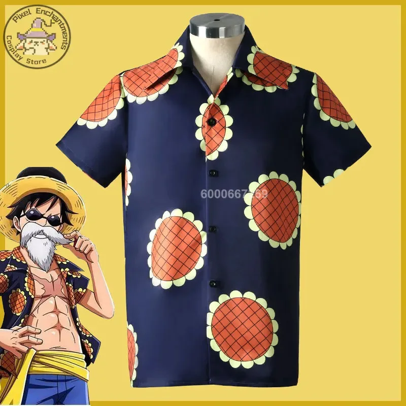 Anime Monkey D Luffy Cosplay Costume Women Men Sunflower Print Button Shirt Halloween Adult Everyday Casual Shirt
Anime Monkey D Luffy Cosplay Costume Women Men Sunflower Print Button Shirt Halloween Adult Everyday Casual Shirt