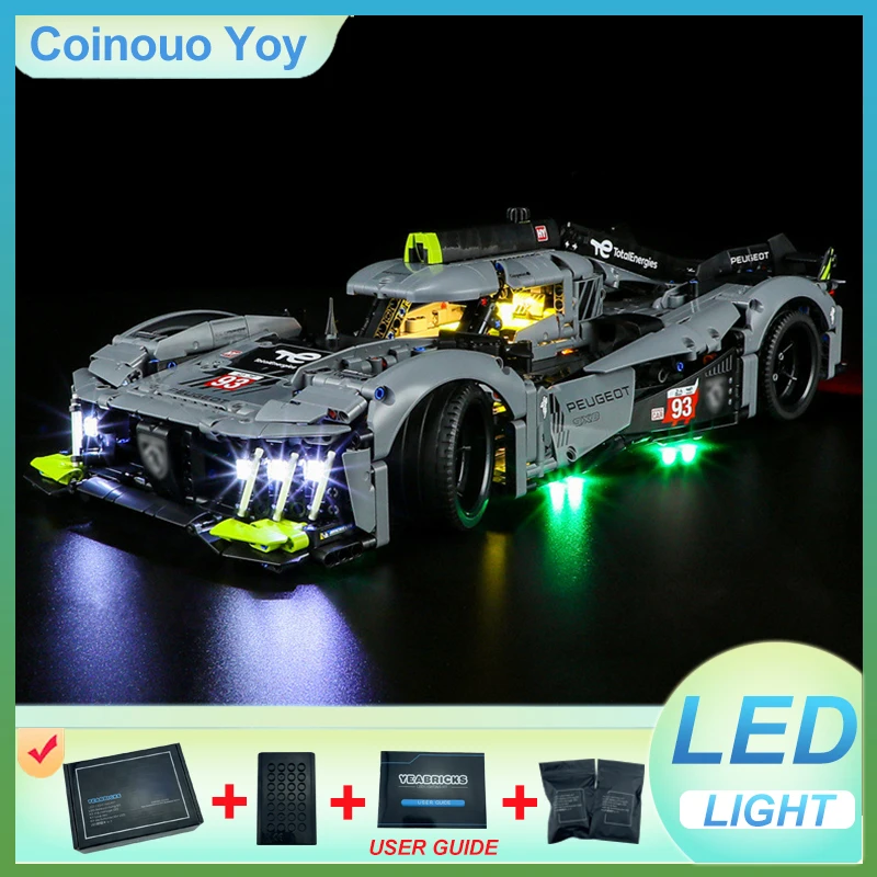 ЛЕГКА для LEGO 42156 9X8 24H Le Mans Hybrid Hypercar Block DIY Toy (без блоков, модель только светодиодный светильник) Набор кирпичных светильников в подарок ребенку
ЛЕГКА для LEGO 42156 9X8 24H Le Mans Hybrid Hypercar Block DIY Toy (без блоков, модель только светодиодный светильник) Набор кирпичных светильников в подарок ребенку