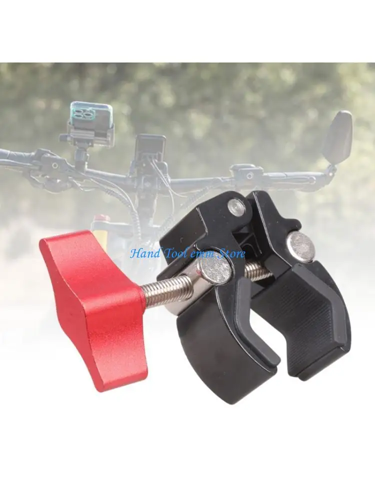 H37F 76g Aluminum Crabs Grip Clamp Featuring 1/4" 20 Threaded Hole For Stabilizers Camera Accessories Installation
H37F 76g Aluminum Crabs Grip Clamp Featuring 1/4" 20 Threaded Hole For Stabilizers Camera Accessories Installation