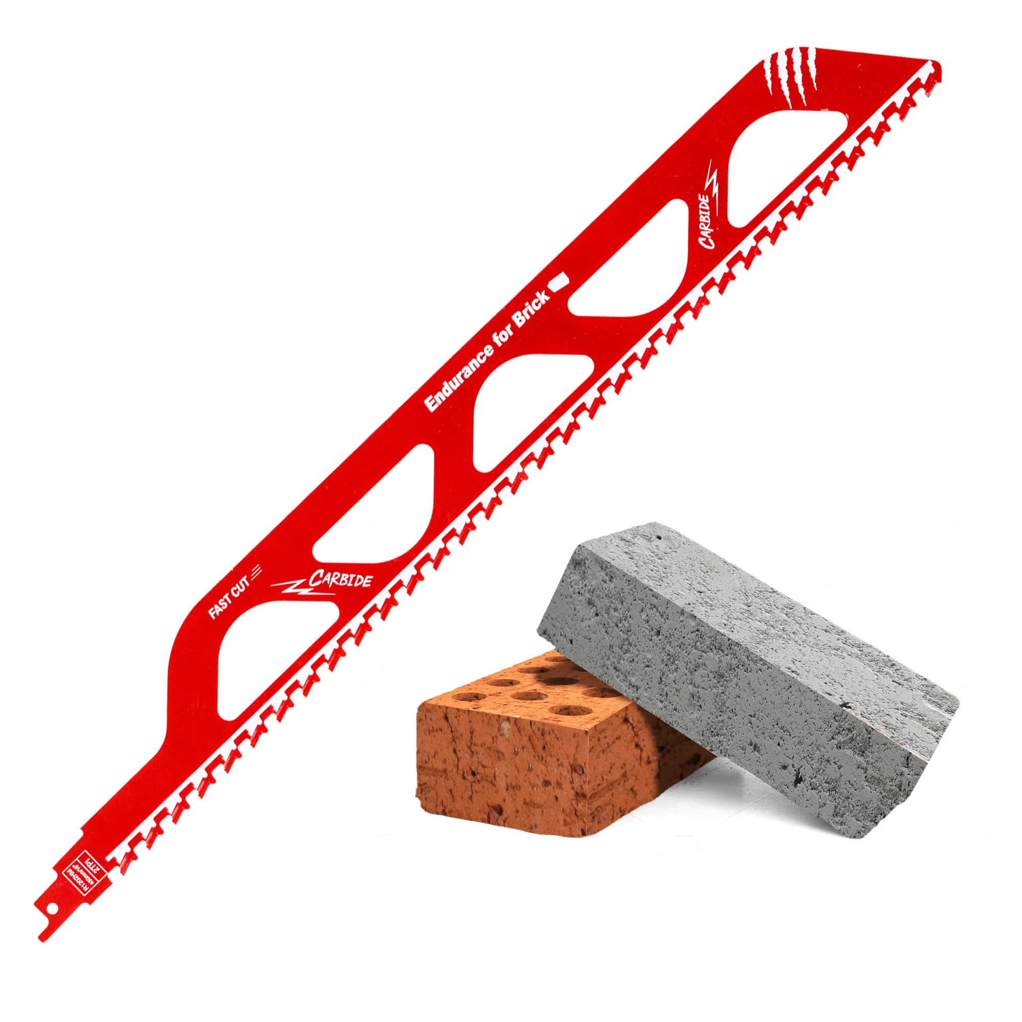18 Inch Carbide Reciprocating Saw Blade, 1PC Demolition Masonry Blade for Cutting Aerated Concrete Hollow Brick Cement Block
18 Inch Carbide Reciprocating Saw Blade, 1PC Demolition Masonry Blade for Cutting Aerated Concrete Hollow Brick Cement Block