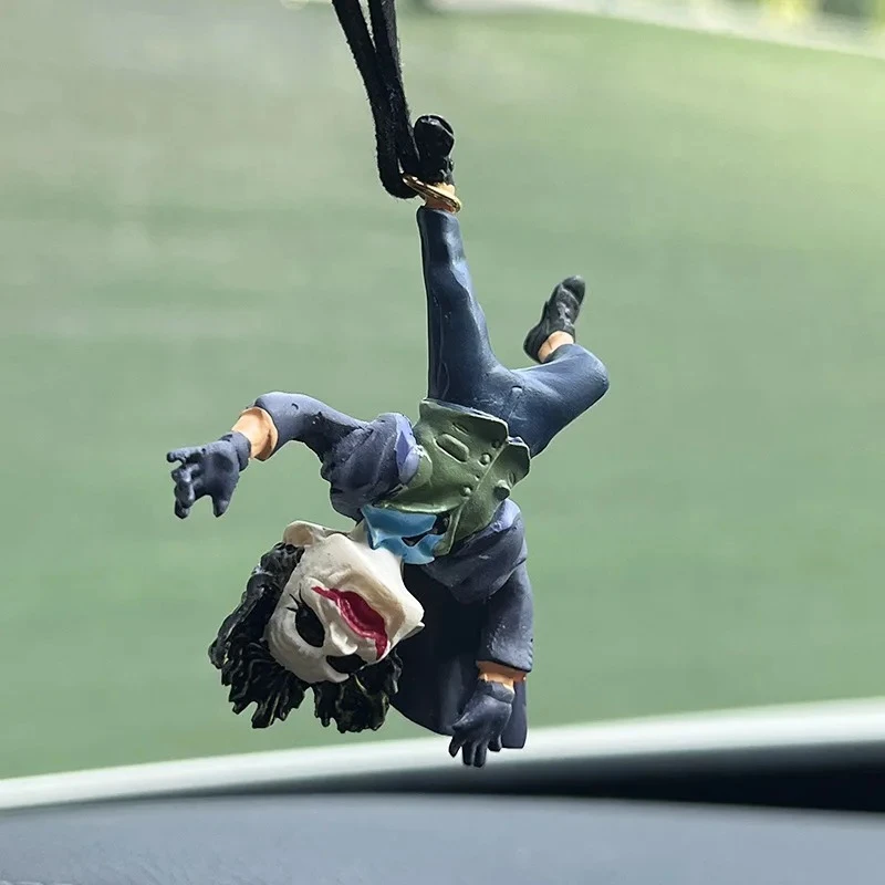 Joker Car Resin Pendant Creative Car Rearview Mirror Cowhide Lrope Cartoon Pendant Christmas Gift 2024 New Product
Joker Car Resin Pendant Creative Car Rearview Mirror Cowhide Lrope Cartoon Pendant Christmas Gift 2024 New Product