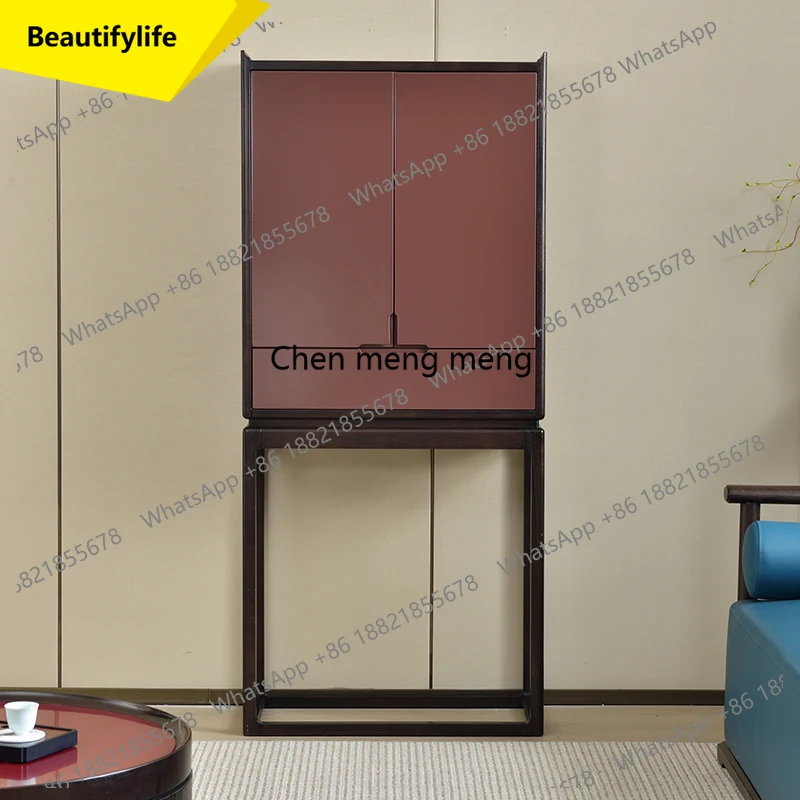 Высокий шкаф A38, новый китайский винный шкаф из цельного дерева, эстетический сундук династии Сун, дизайнерский вертикальный шкаф
Высокий шкаф A38, новый китайский винный шкаф из цельного дерева, эстетический сундук династии Сун, дизайнерский вертикальный шкаф