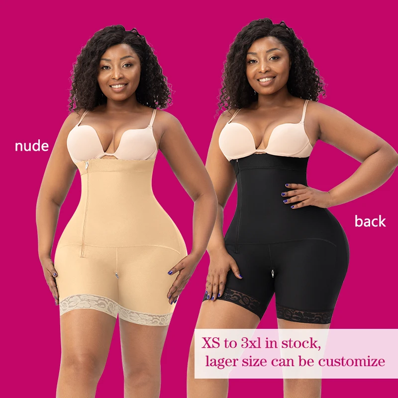 High Compression Butt Lifter Body Shaper Control Shapewear Shorts with Zipper Open Crotch Tummy Waits Faja for Women
High Compression Butt Lifter Body Shaper Control Shapewear Shorts with Zipper Open Crotch Tummy Waits Faja for Women