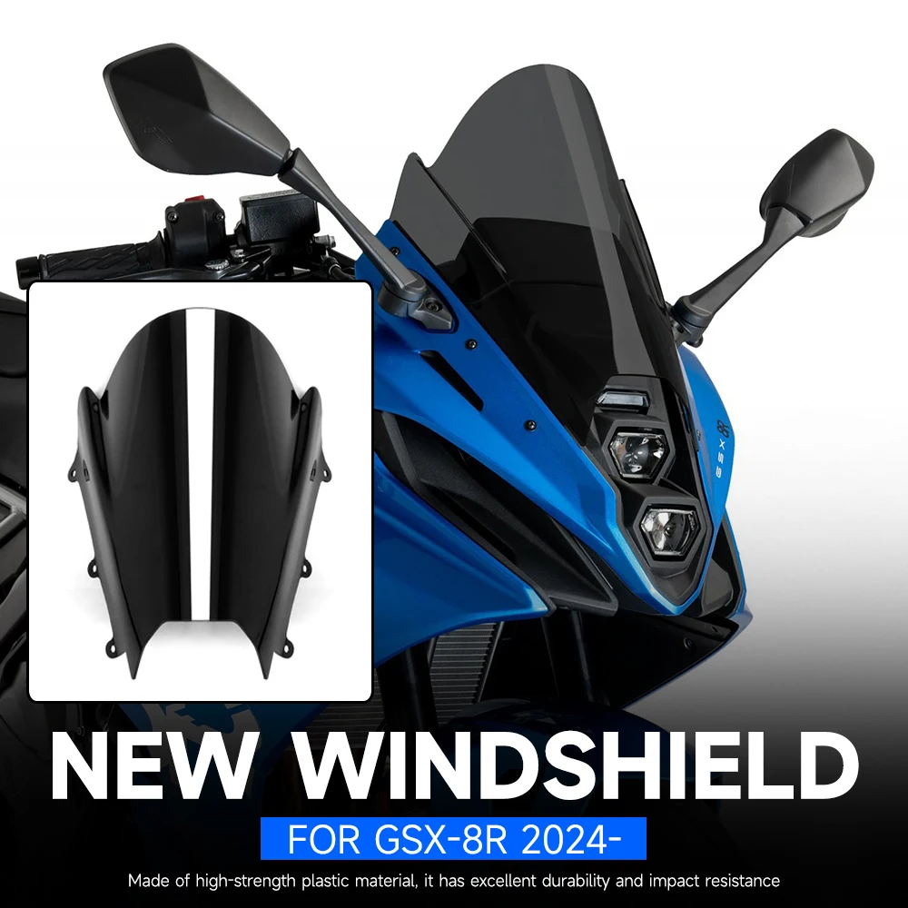 New Motorcycle Accessories Windscreen Windshield Wind Shield Screen Deflector Protector For Suzuki GSX-8R GSX 8R GSX8R 2024 2025
New Motorcycle Accessories Windscreen Windshield Wind Shield Screen Deflector Protector For Suzuki GSX-8R GSX 8R GSX8R 2024 2025