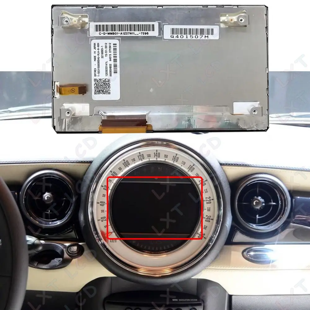 Оригинальный T-55315GD065HU для Mini Cooper R55 R57 R56 Speedo T 55315GD065HU замена и ремонт навигационного экрана ЖК-дисплея
Оригинальный T-55315GD065HU для Mini Cooper R55 R57 R56 Speedo T 55315GD065HU замена и ремонт навигационного экрана ЖК-дисплея