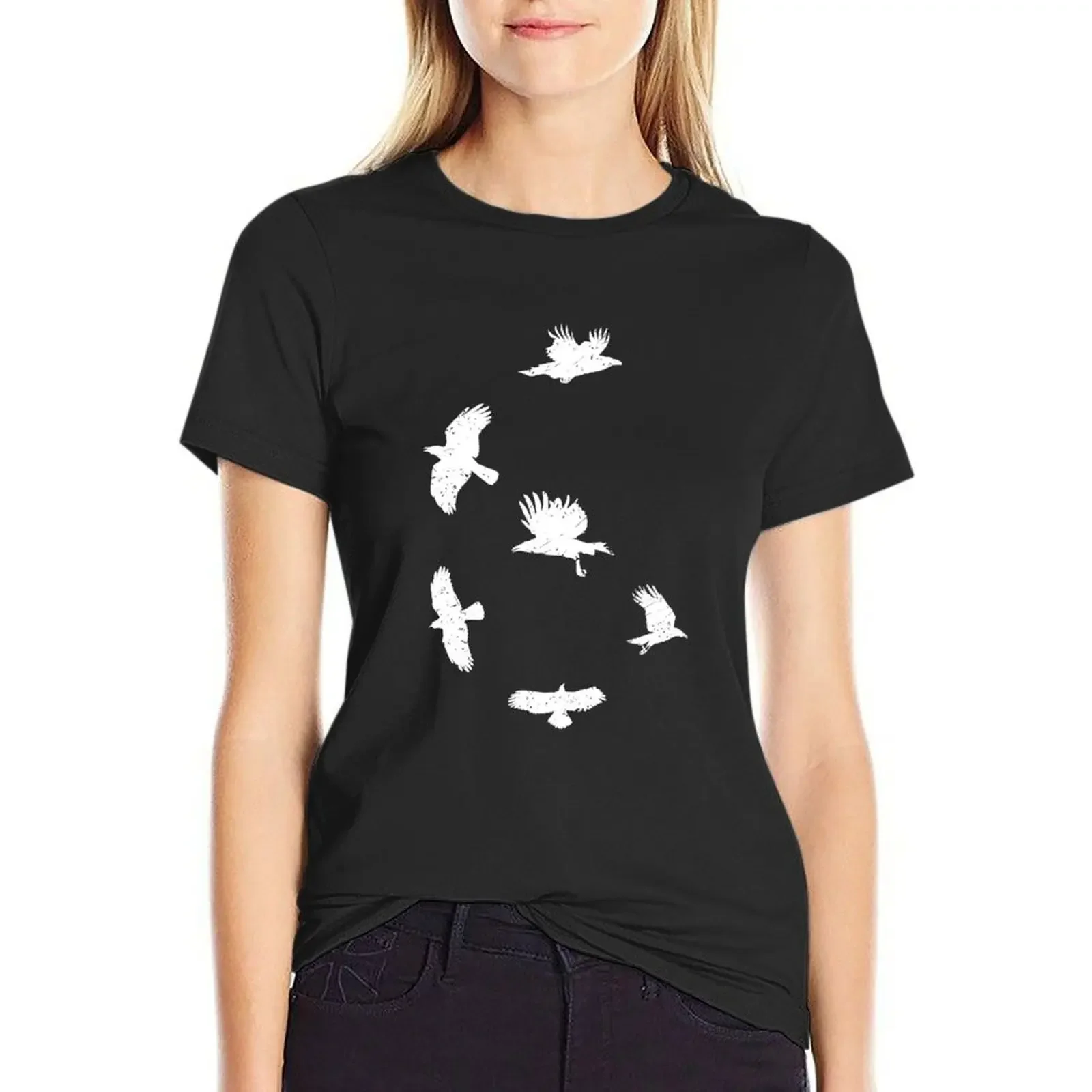 Six of Crows (White) T-Shirt hippie clothes cute tops luxury designer clothing Women
Six of Crows (White) T-Shirt hippie clothes cute tops luxury designer clothing Women