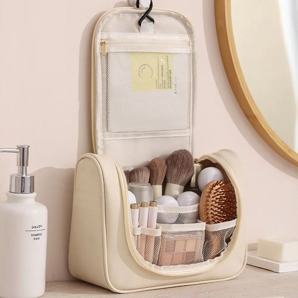 Large Capacity Cosmetic Storage Bags Waterproof Multi-Functional Hanging Makeup Bag Dustproof Portable Wash Handbag Outdoor
Large Capacity Cosmetic Storage Bags Waterproof Multi-Functional Hanging Makeup Bag Dustproof Portable Wash Handbag Outdoor