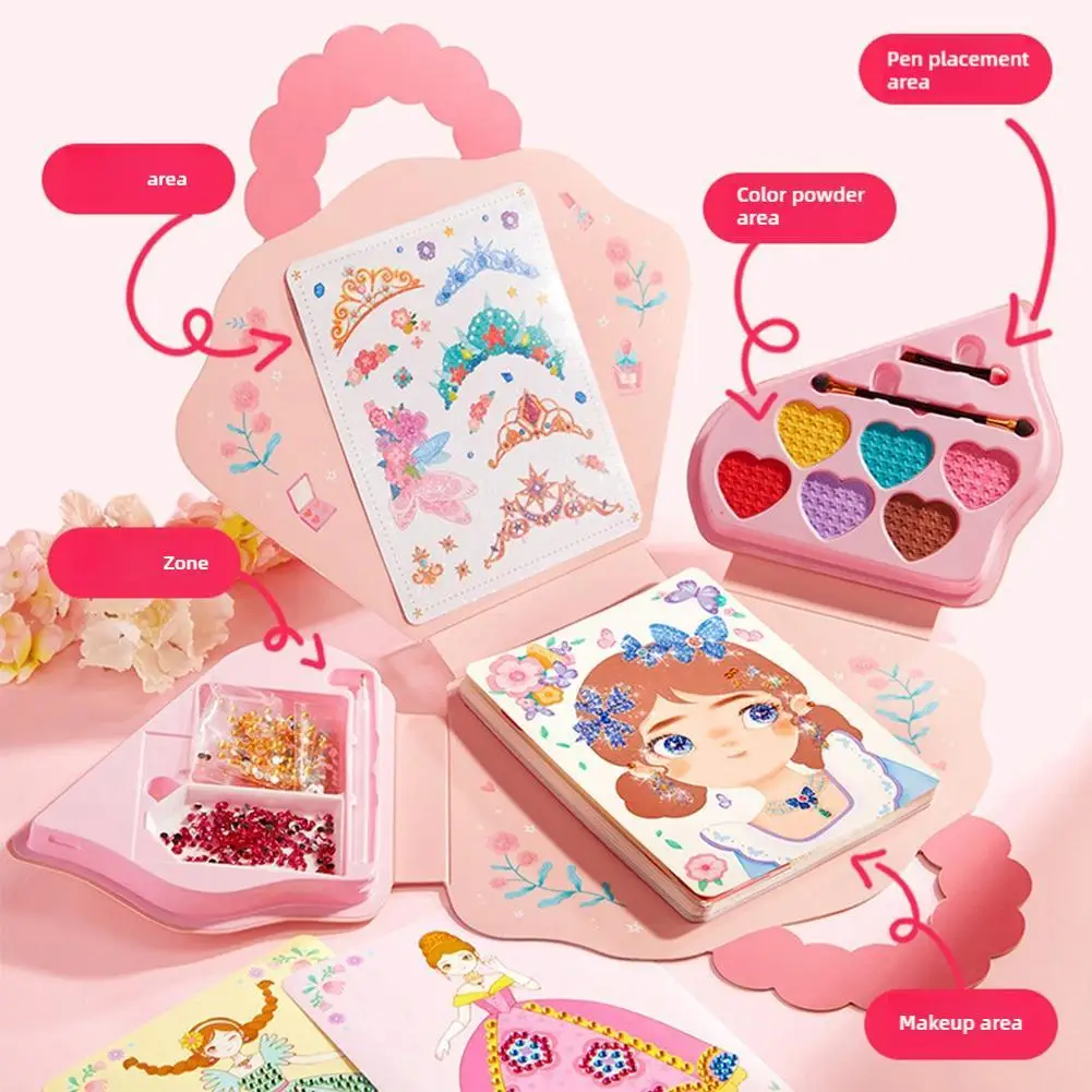 Игровой набор Dress Up, бумажная игра принцессы, бумажный макияж, набор игрушек для девочек, наклейка, книга активности для мальчиков, девочек, детей
Игровой набор Dress Up, бумажная игра принцессы, бумажный макияж, набор игрушек для девочек, наклейка, книга активности для мальчиков, девочек, детей
