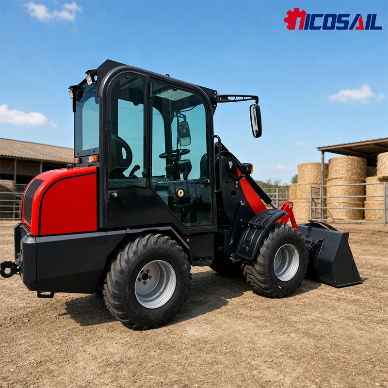 Custom ZL918 Mini Wheel Loader CE Euro 5 Compact Loader for Agriculture Landscaping Warehouse and Farm Use
Custom ZL918 Mini Wheel Loader CE Euro 5 Compact Loader for Agriculture Landscaping Warehouse and Farm Use