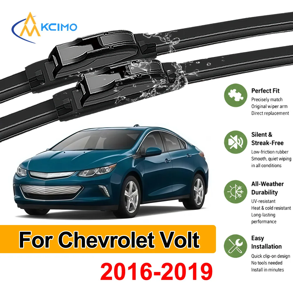 Front Window Wiper Blades For Chevrolet Volt 2016-2019 Auto Parts Windshield Rubber Car Wipers Replacement Kit Clear View
Front Window Wiper Blades For Chevrolet Volt 2016-2019 Auto Parts Windshield Rubber Car Wipers Replacement Kit Clear View