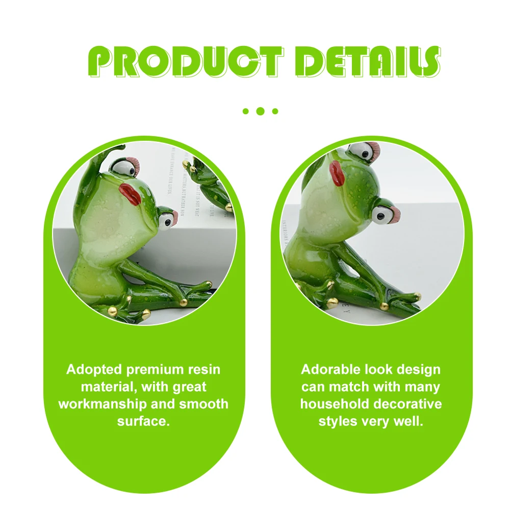 Frogs Statues Resin Decorative Garden naments Smooth Surface Vivid Detail Home Statue Sculpture
Frogs Statues Resin Decorative Garden naments Smooth Surface Vivid Detail Home Statue Sculpture