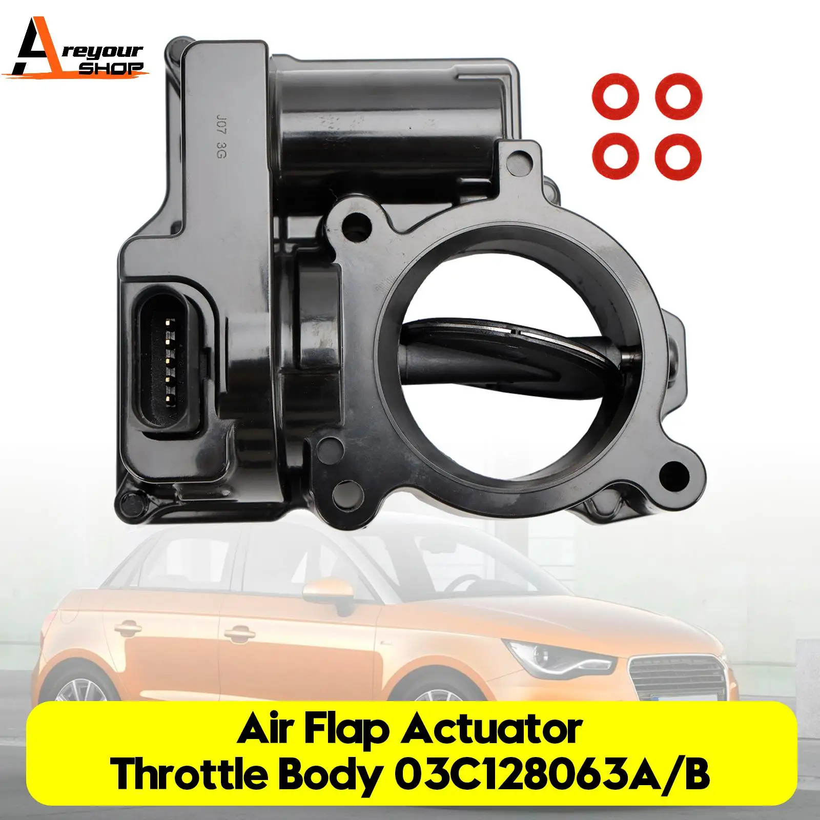 Areyourshop Throttle Body 03C128063A/B for AUDI A1 VW Seat Skoda 1.4 TFSI TSI 2011-2014
Areyourshop Throttle Body 03C128063A/B for AUDI A1 VW Seat Skoda 1.4 TFSI TSI 2011-2014