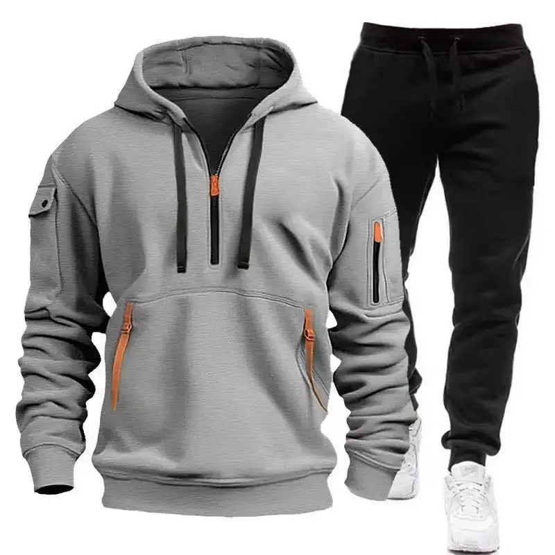 2025 Men's Tracksuit Hooded + Trousers two-piece Men's and Women's Plus Size Loose Pullover Fashion Sweatshirt Clothing
2025 Men's Tracksuit Hooded + Trousers two-piece Men's and Women's Plus Size Loose Pullover Fashion Sweatshirt Clothing