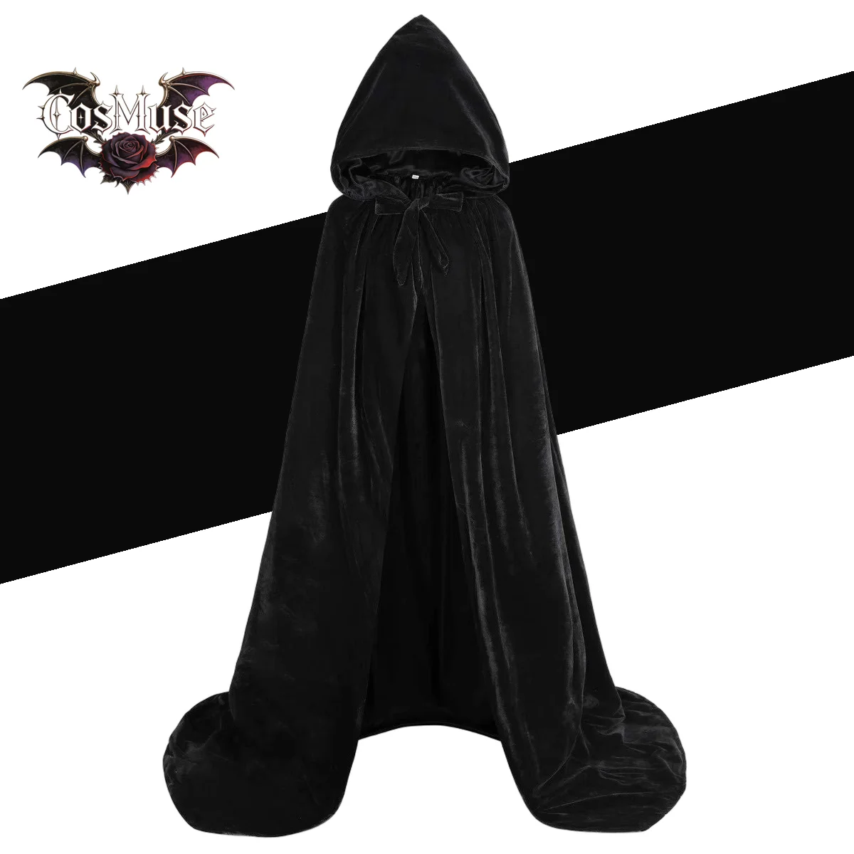 Halloween Unisex Hooded Black Velvet Robe Cloak Witch Cape - Cosplay Party Performance Long Robe Costume
Halloween Unisex Hooded Black Velvet Robe Cloak Witch Cape - Cosplay Party Performance Long Robe Costume